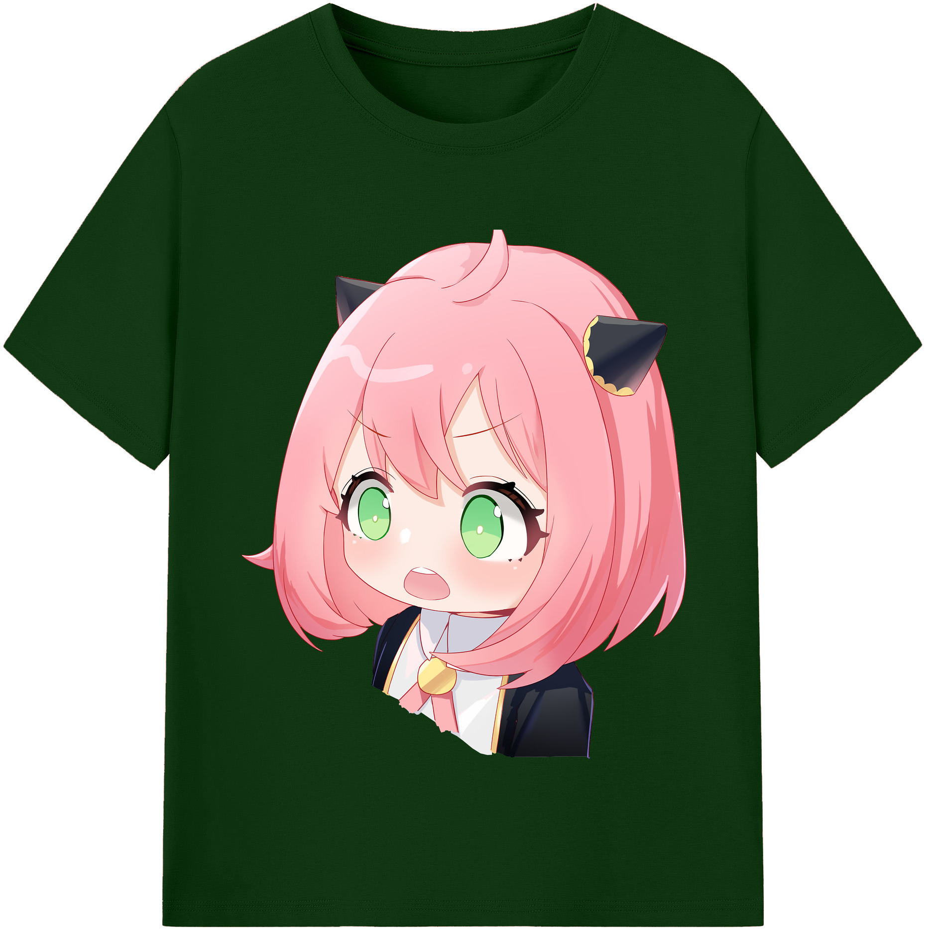 （画像用） SPY×FAMILY间谍家家酒 綿100％半袖Tシャツ（フロントプリント）